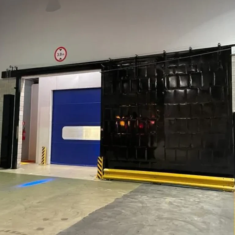 Porta corta fogo industrial P240 de correr